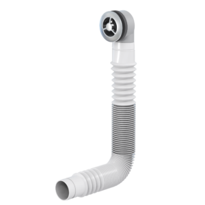 Overflow kit M28 with flexible outlet pipe