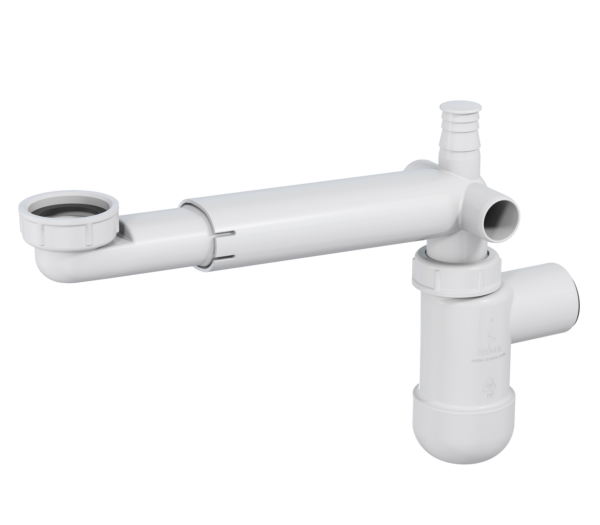 Preloc SpaceSaver, slip nut connection 1 1/4"