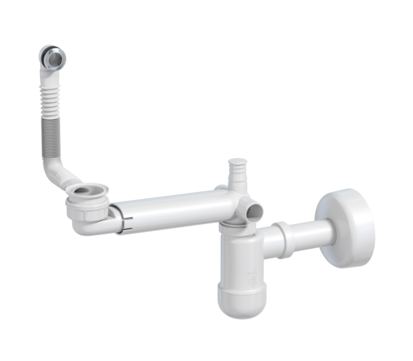 Preloc SpaceSaver,  slip nut connection 1 1/4"