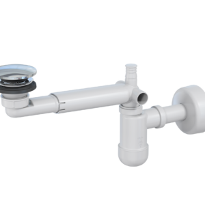 Preloc space saving, top mounted, metal pop-up plug