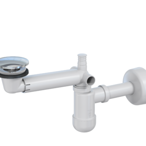 Preloc space saving, chromed ABS, two screw lenghts