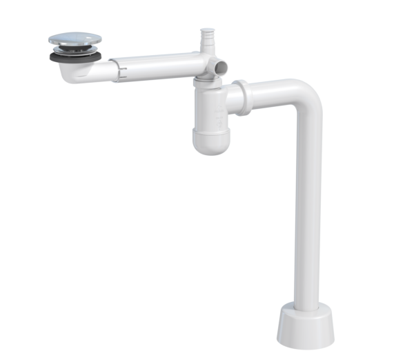 Preloc SpaceSaver, with ABS chromed pop-up plug