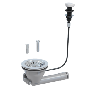 Waste kit, 114 mm, remote