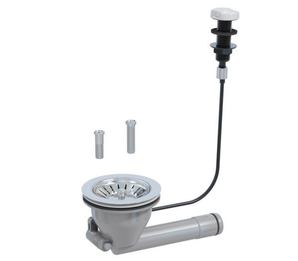 Waste kit, 114 mm, remote