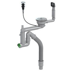 Smartloc 1-bowl 114 mm strainer, remote