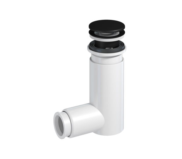 EasyClean 40/32, black pop-up plug