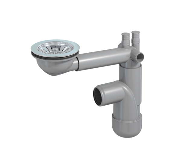 Flexloc 1-bowl with 114 mm strainer