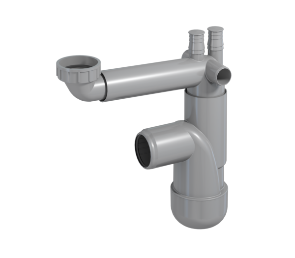 Flexloc 1-bowl, slip nut 1½" - Image 2