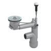 Flexloc 1-bowl, 114 mm strainer, remote - Image 2