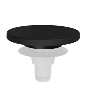Pop-up cover for EasyClean™ Matt black